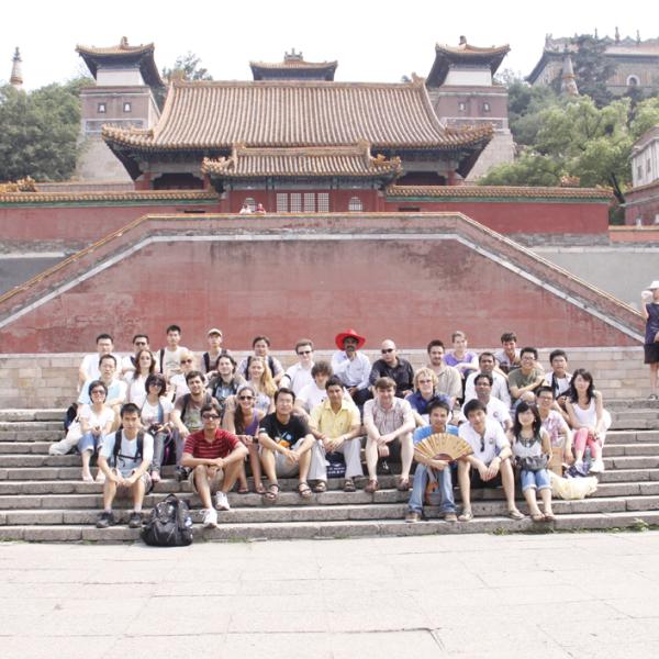 Group and other attendees in Beijing during the I-CAMP 2009 in China