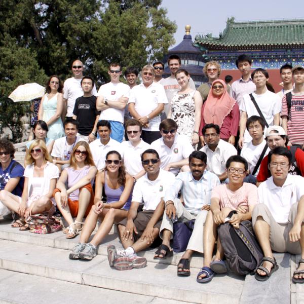 Group and other attendees in Beijing during the I-CAMP 2009 in China