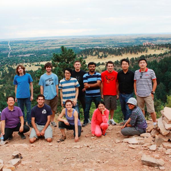 a nice view during a group hike in summer 2015