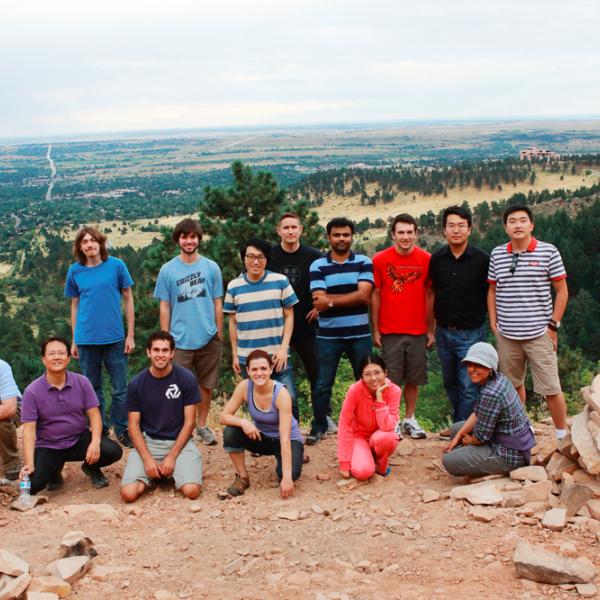 a nice view during a group hike in summer 2015