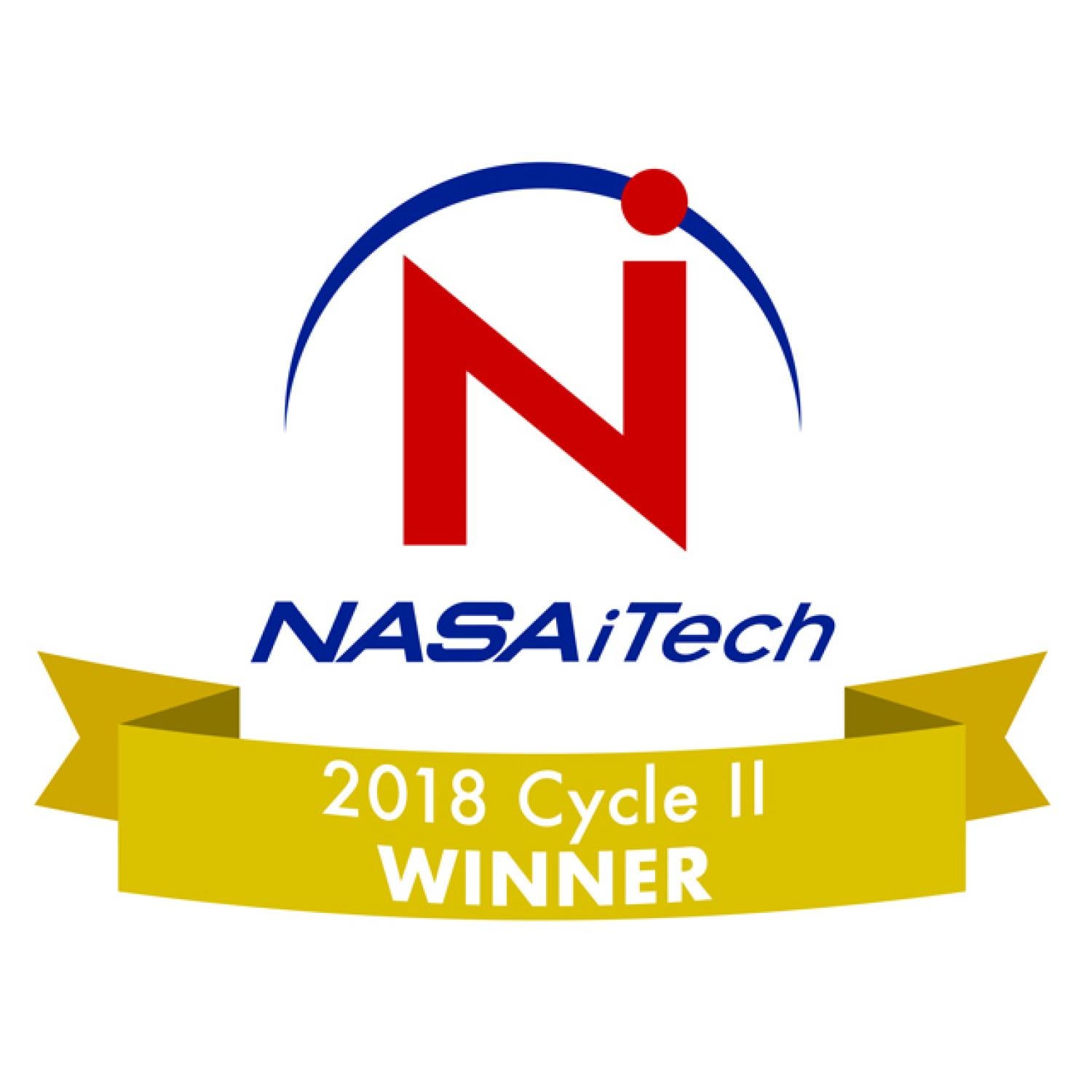 2018 NASA iTech Cycle II Winner Badge