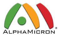 AlphaMicron logo