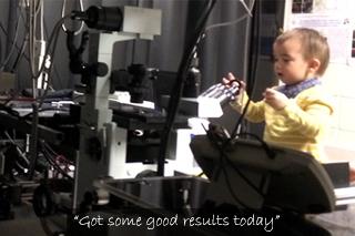 A little experimentalist have got some good results today