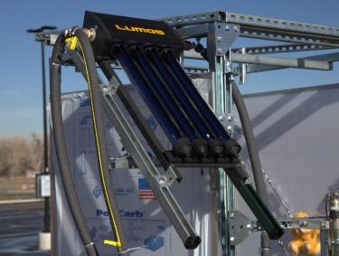 Solar flat plate collector