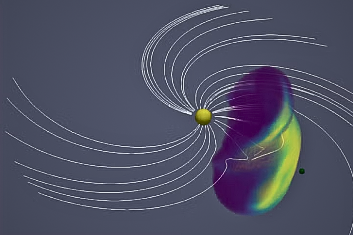 H3lioViz: A tool for 3D visualization of solar wind and CMEs