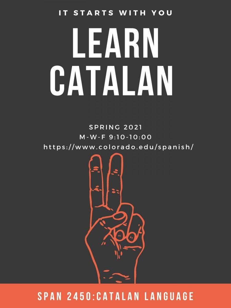 Catalan poster