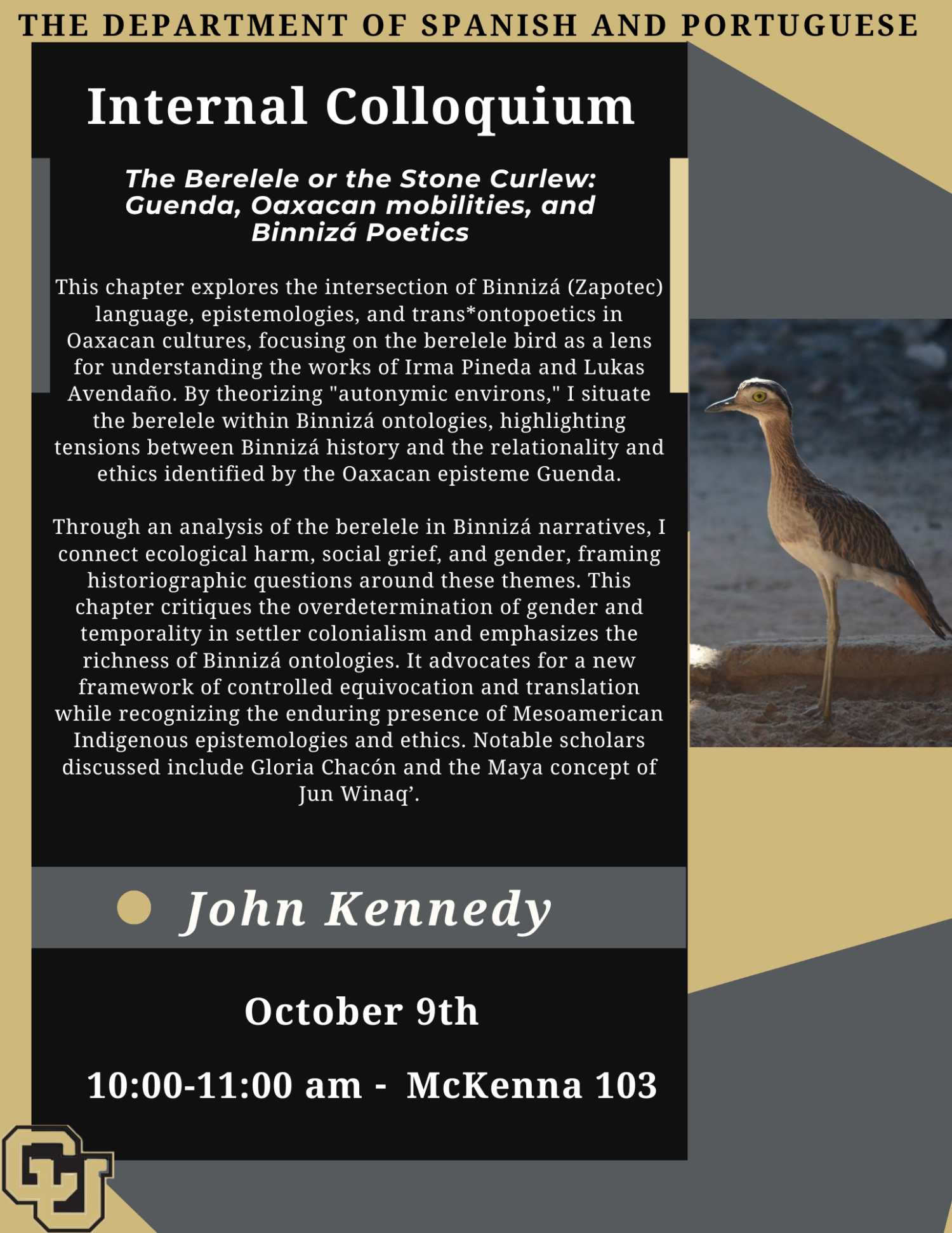flyer for event