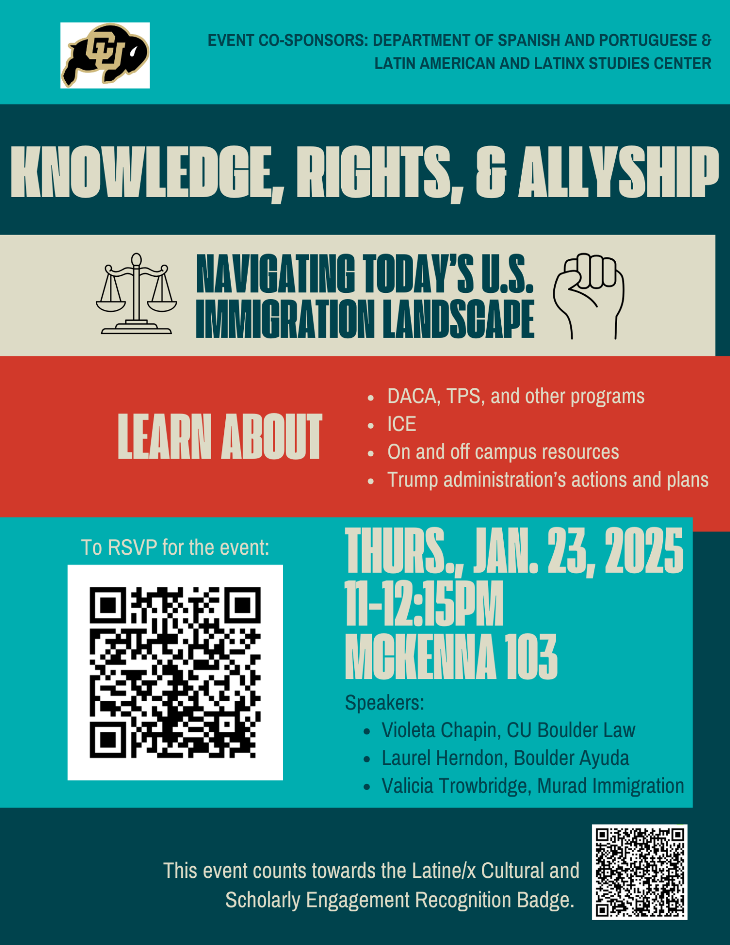 flyer for event