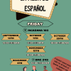 La Mesa De Español- 9/13,10/04, 10/25, 11/15,12/06