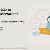 PhD Diss. Writing