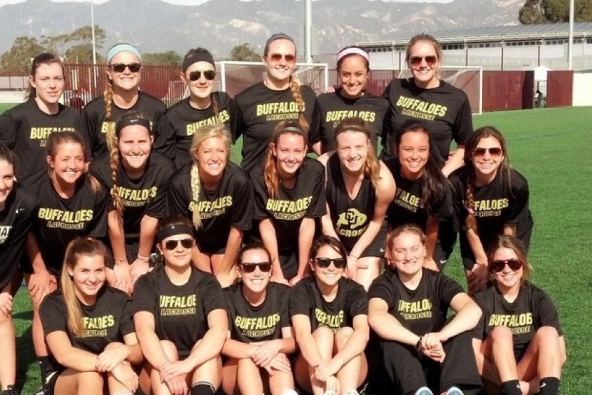 CU Women's Lacrosse team