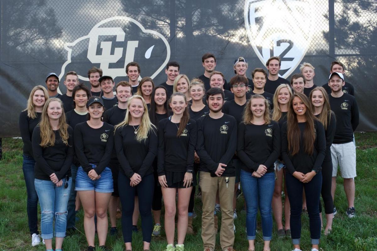 CU Tennis team
