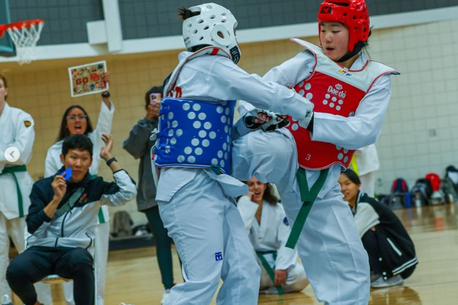 Taekwondo competition