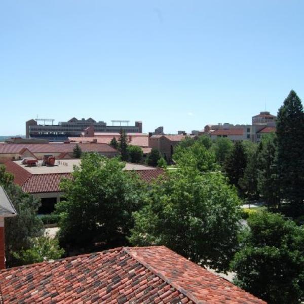 Photo of CU Boulder campus