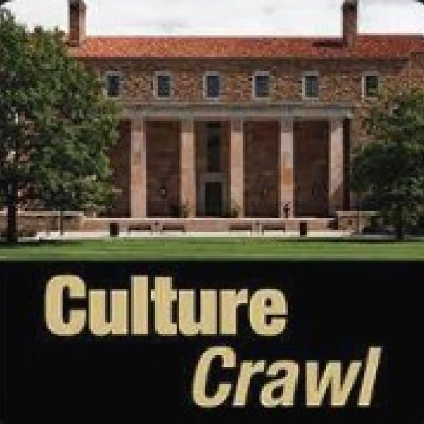 Norlin library, text: Culture Crawl