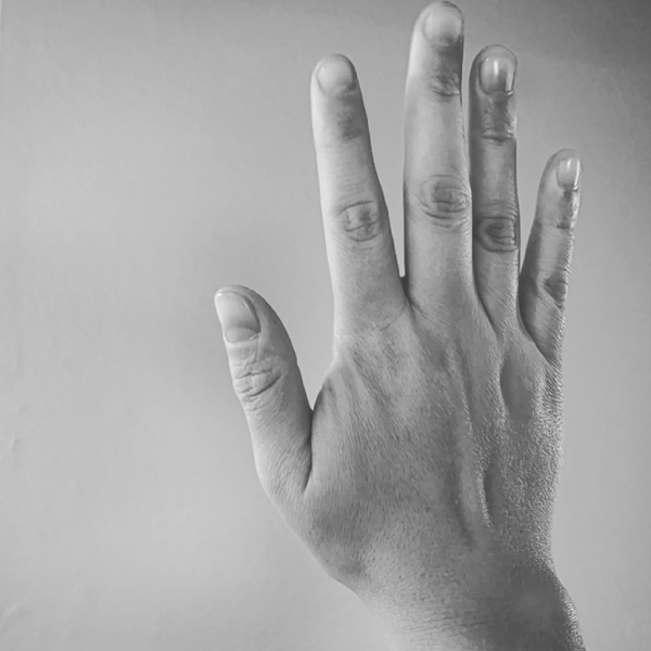 Hand raised