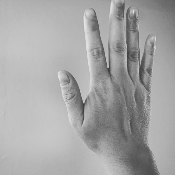 Hand raised