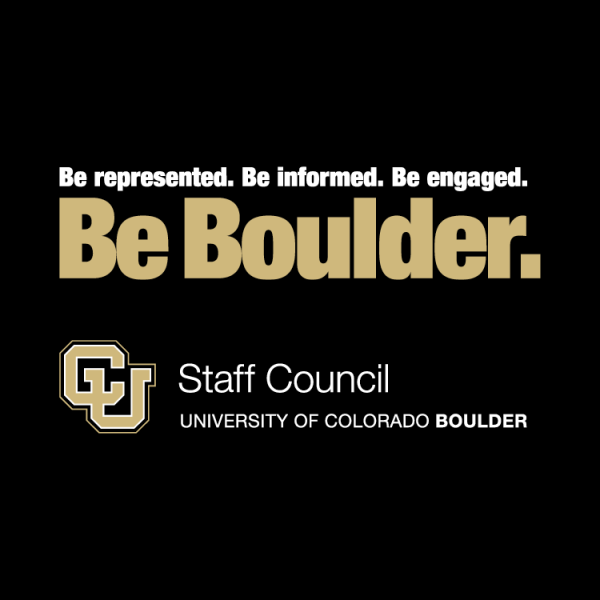 Staff Council Be Boulder Logo