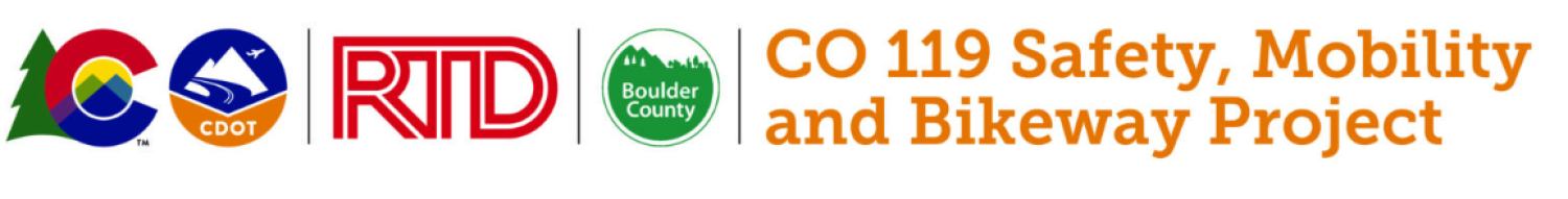 Colorado Transportation, RTD, Boulder County Logos