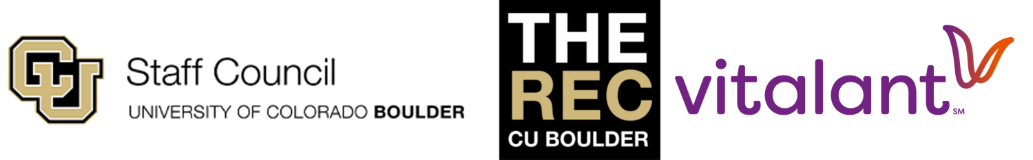 Blood Drive Logos - Rec Center, Staff Council and Vitalant logos