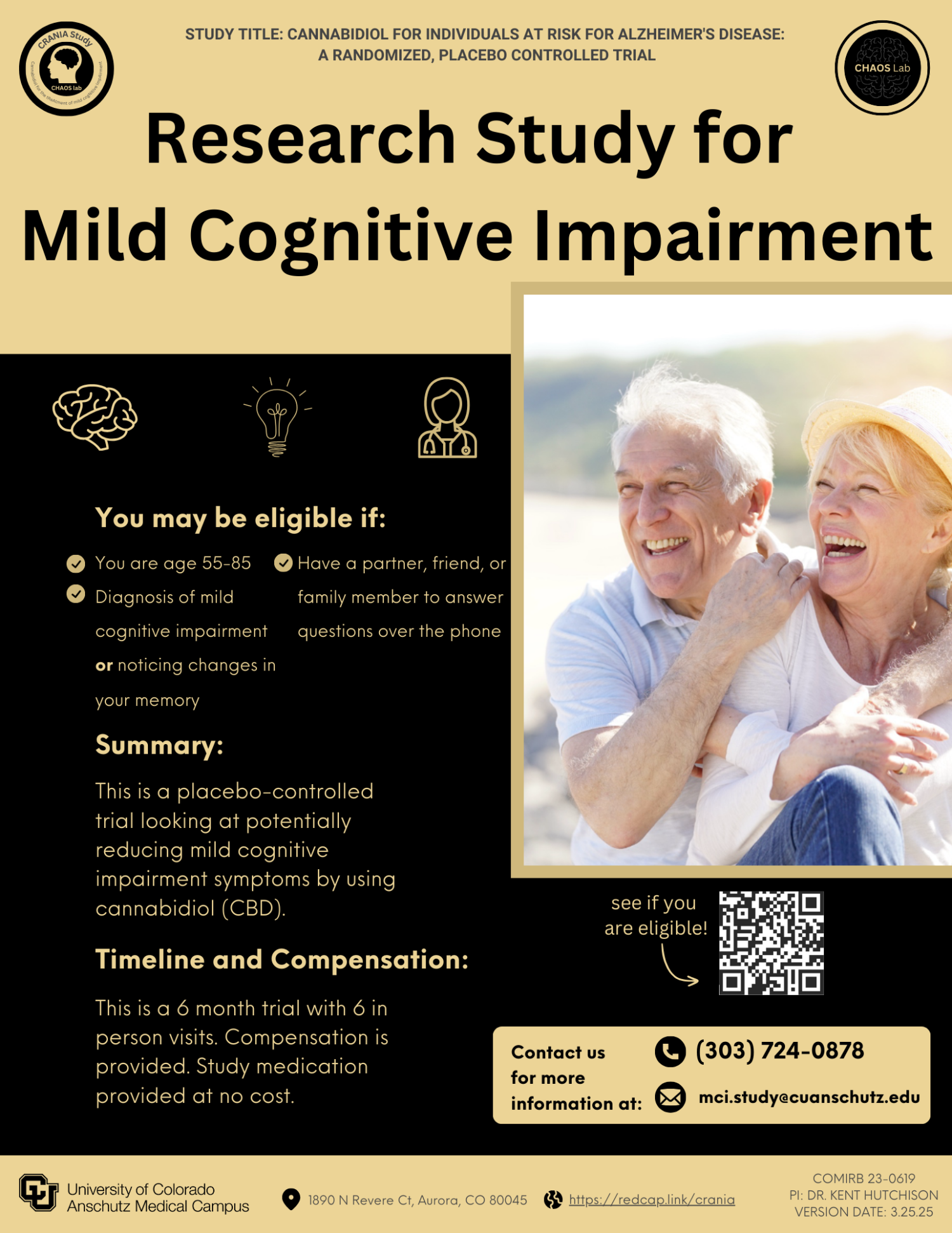 Flyer for research study