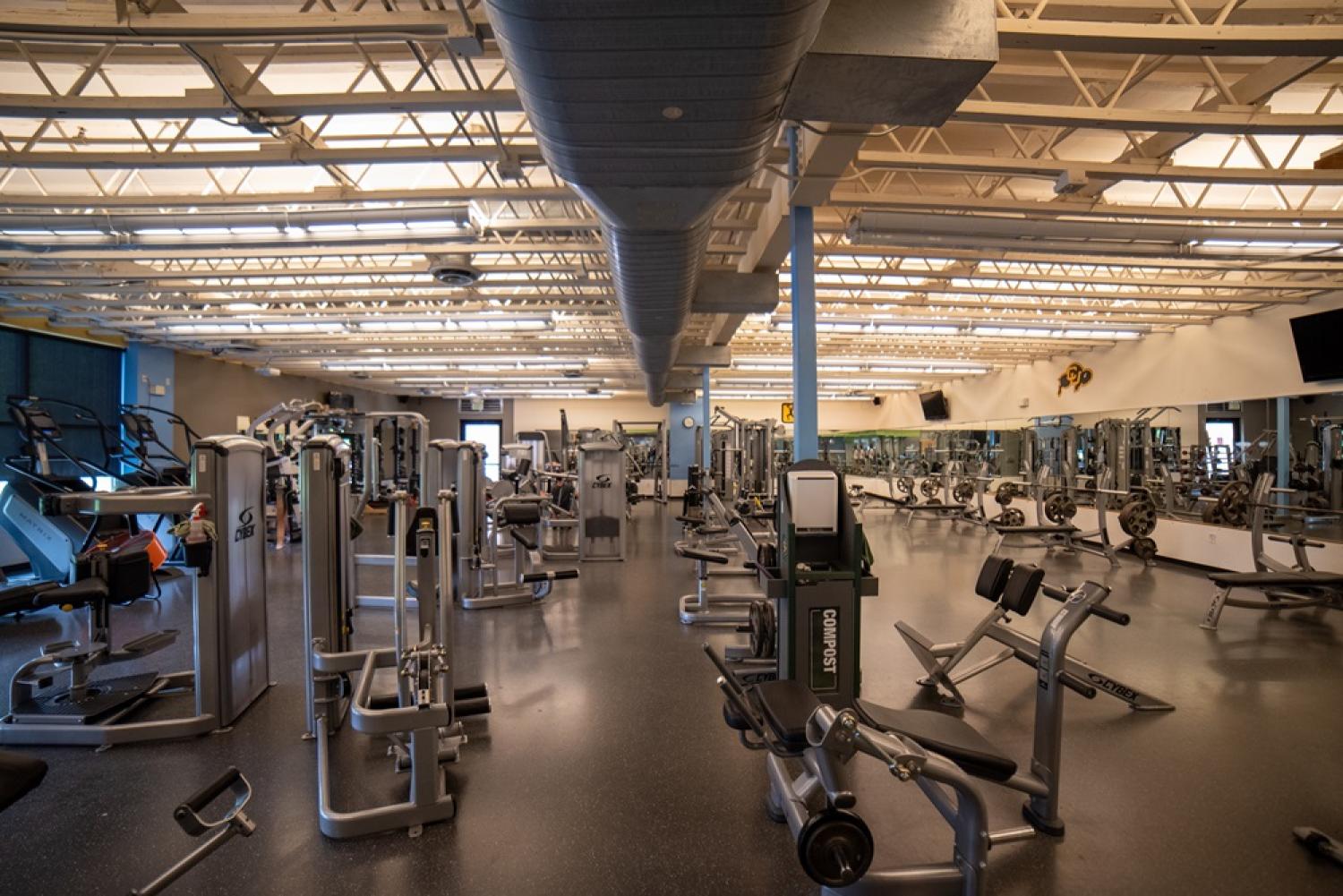Picture of empty recreation center