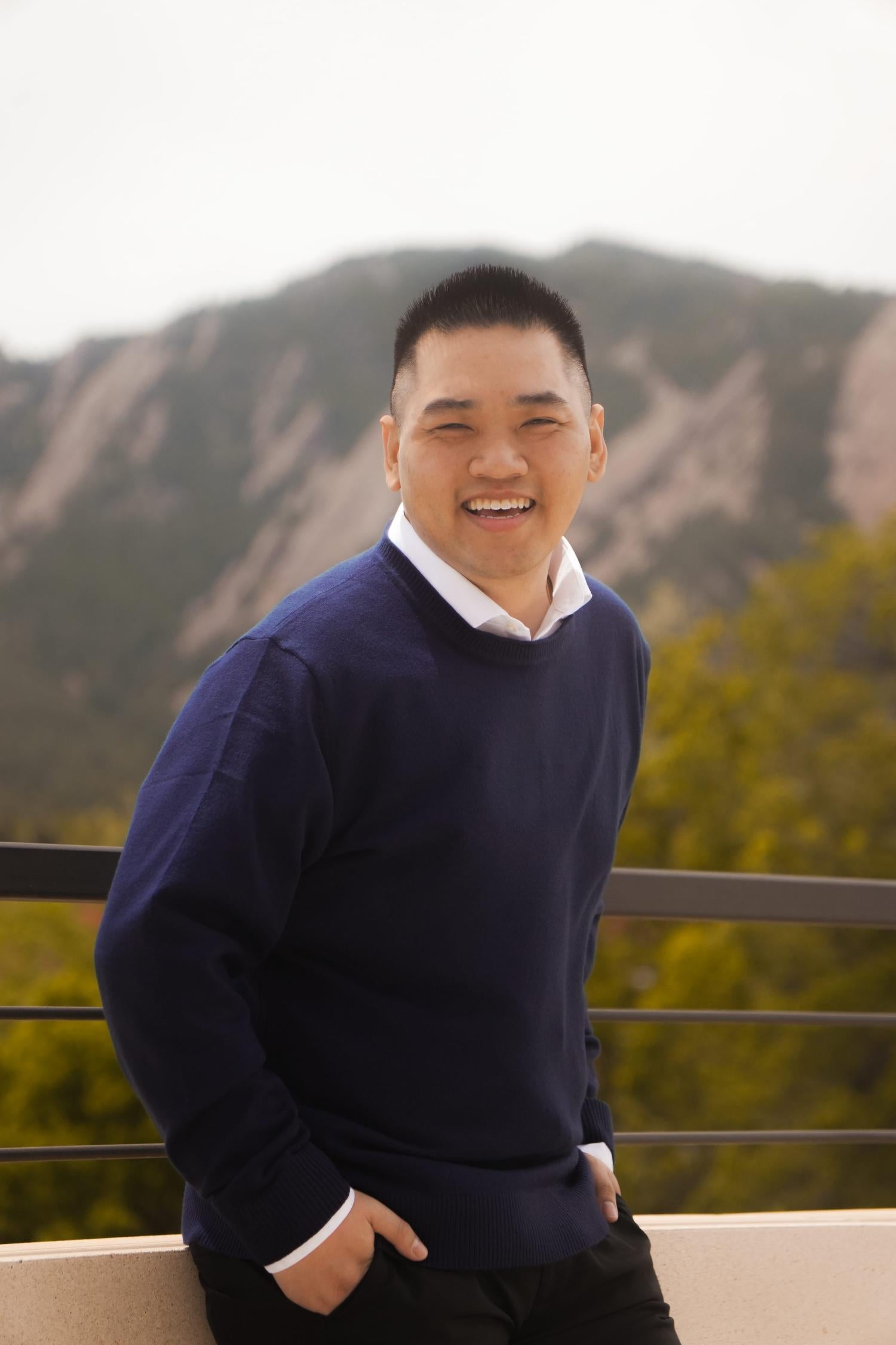 Headshots of John Tran