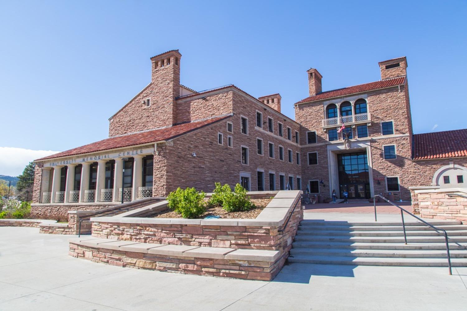 outside campus view
