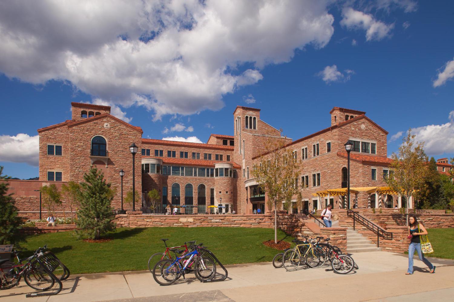 C4C building with bikes in front