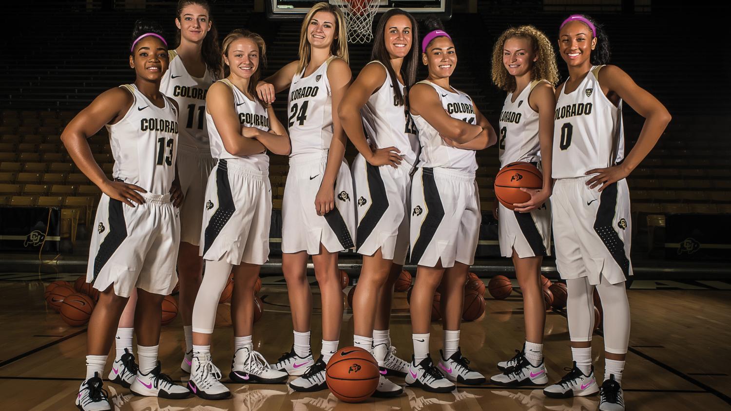 CU Women's Basketball lineup