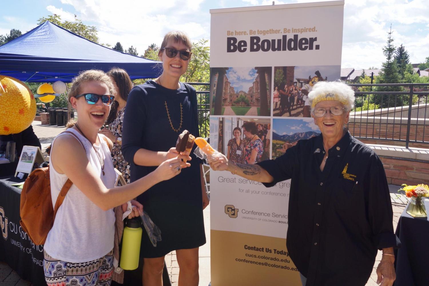 Representative Kat at the Ice Cream Social in 2018