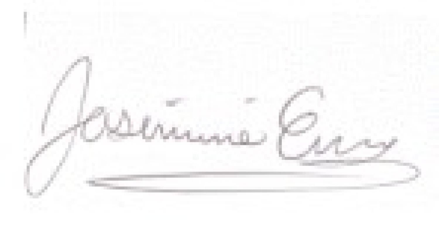 Jasimine Evans Signature