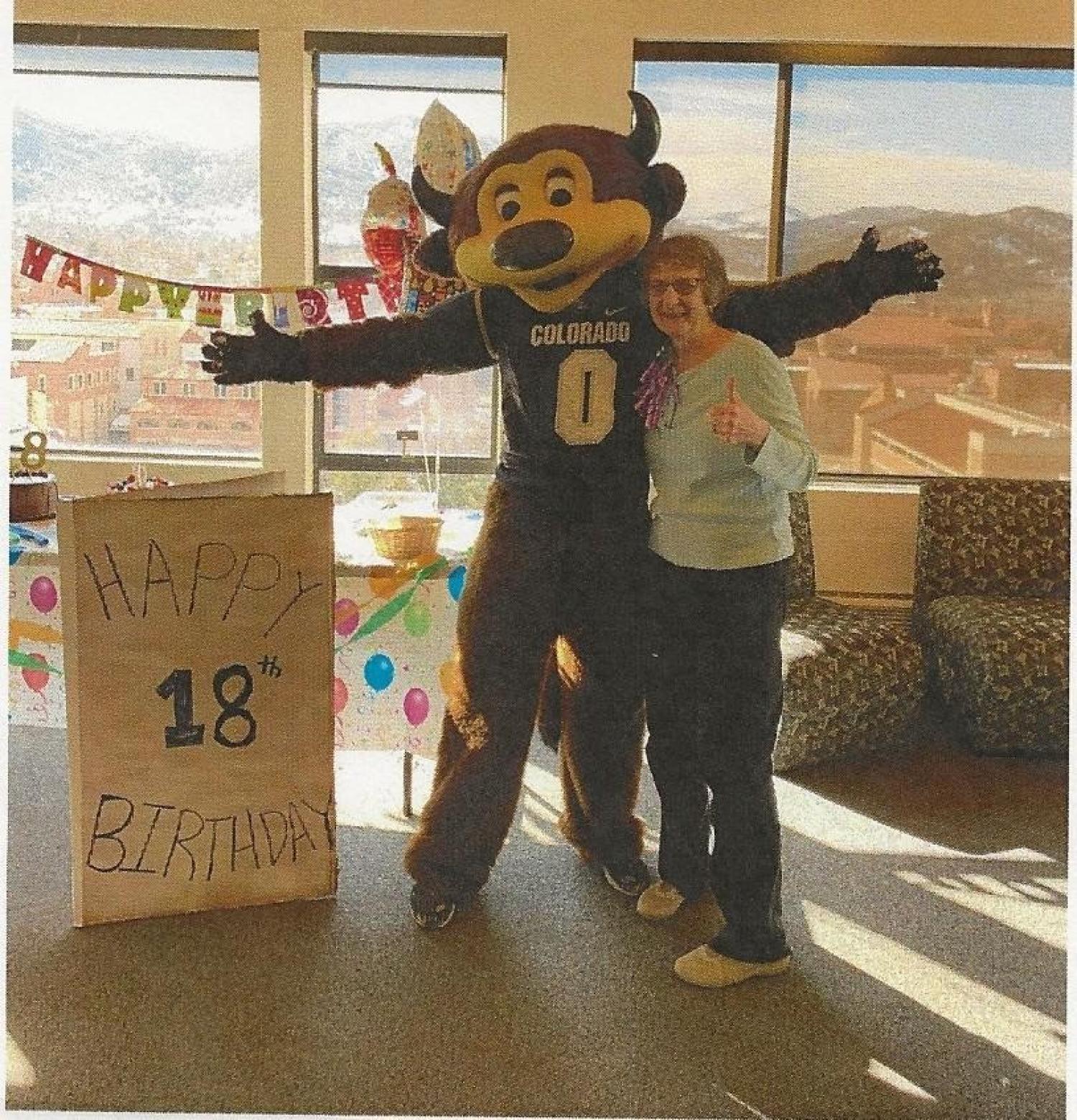 LInda at her Birthday