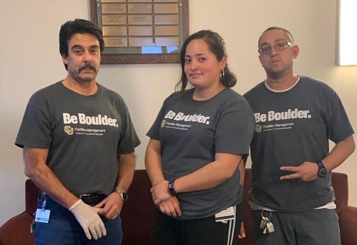 Team 10: Building Services: Mike Jarest, Claudia Acosta, and Jorge Ruelas