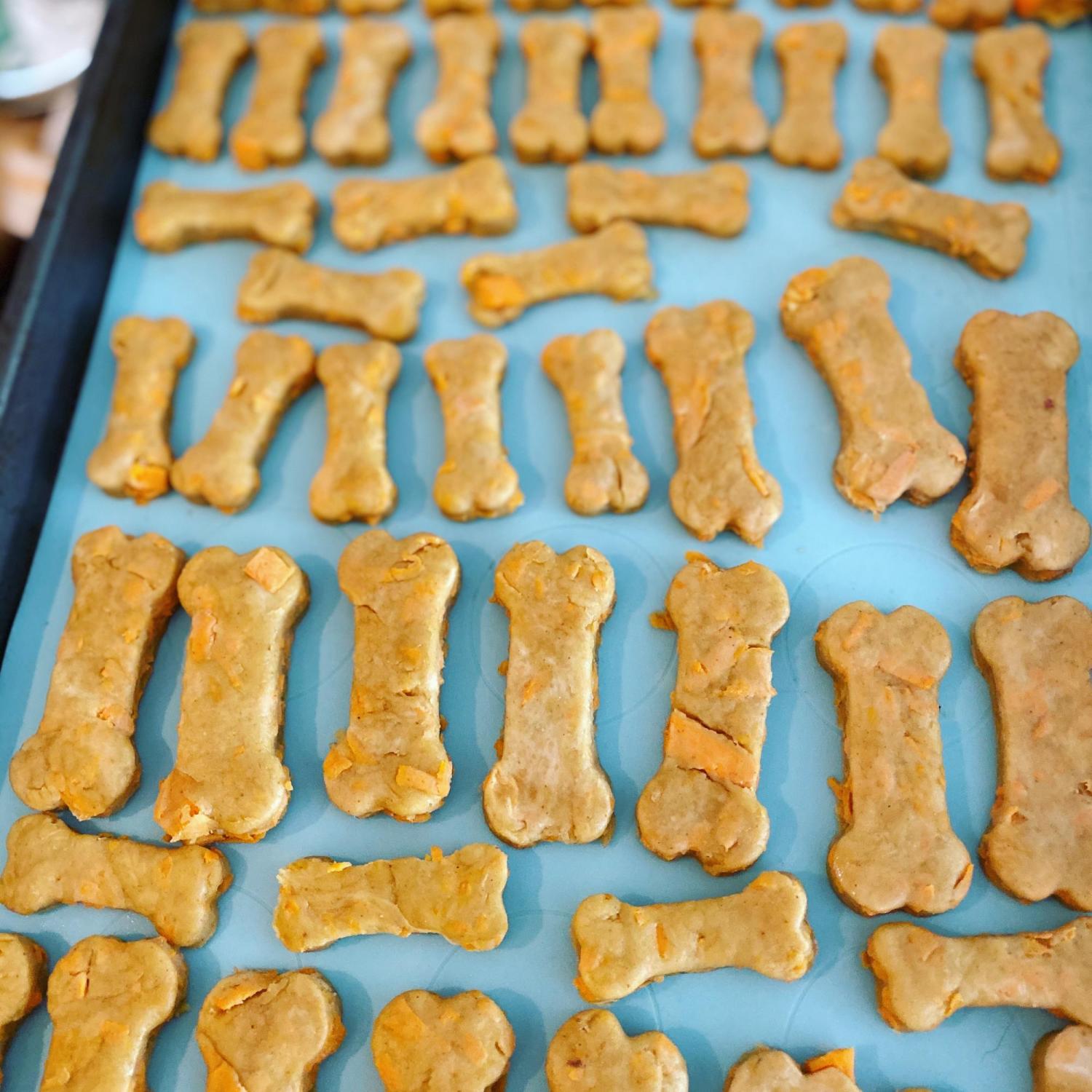 Sweet Potato Dog Biscuits