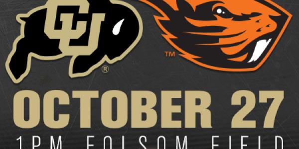 CU vs Oregon Oct 27 1 PM Folsom