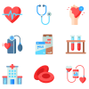 Blood donation icon