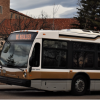 Buff bus on campus