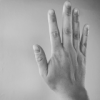 Hand raised