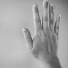 Hand raised
