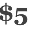 $5 Parking