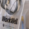 WorkWell bag on desk