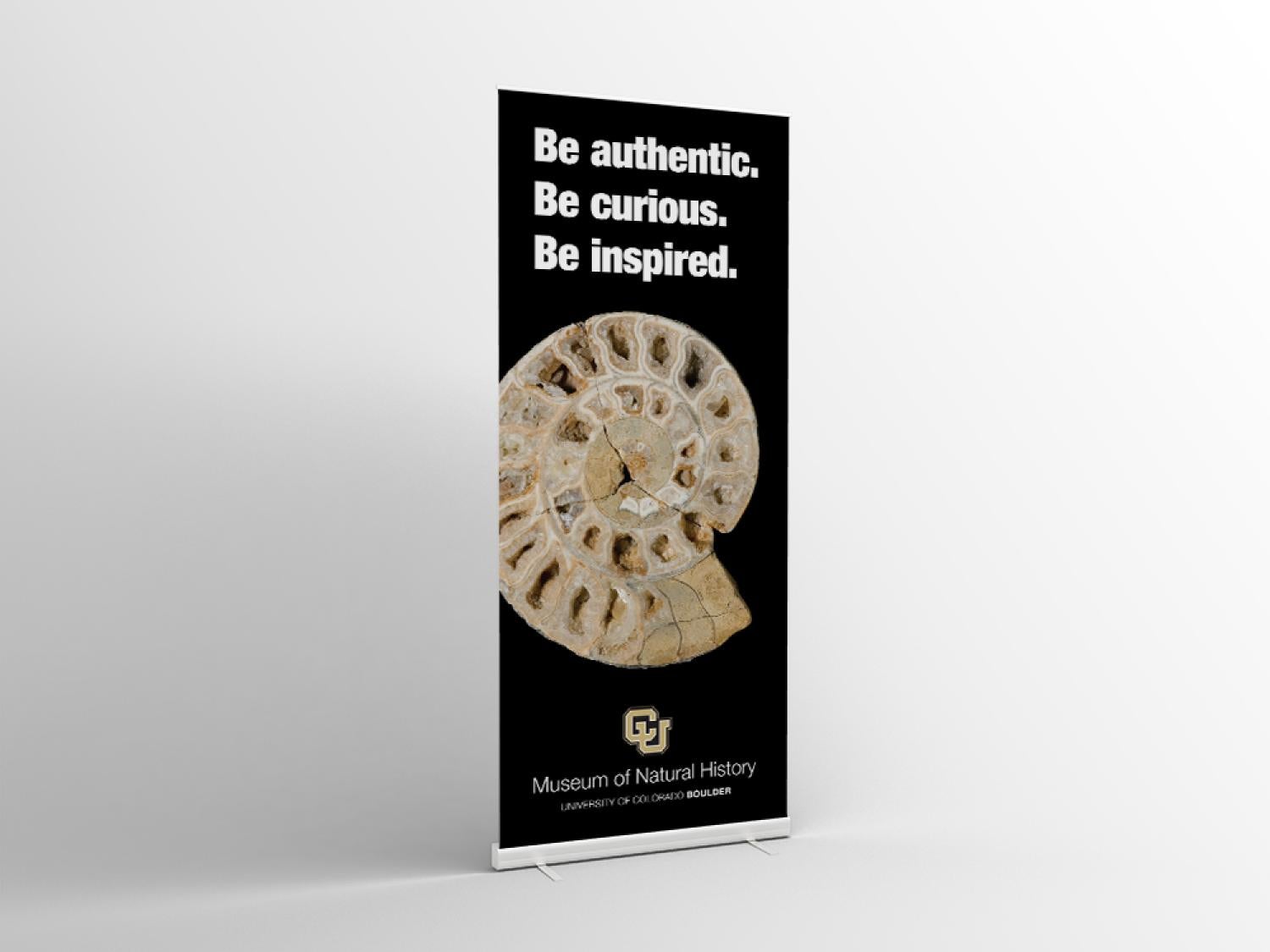 CU Boulder museum of natural history banner