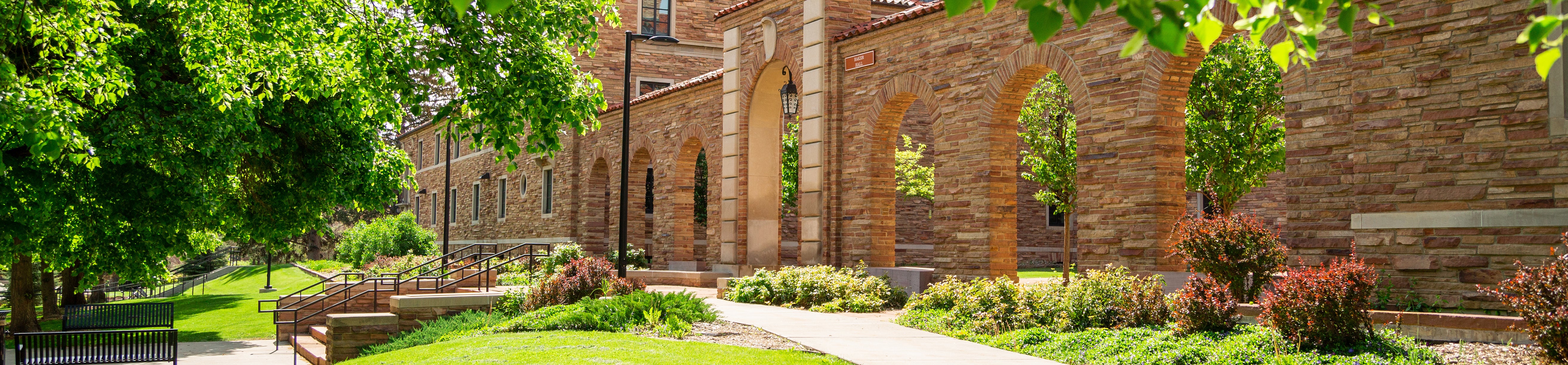 Campus in may