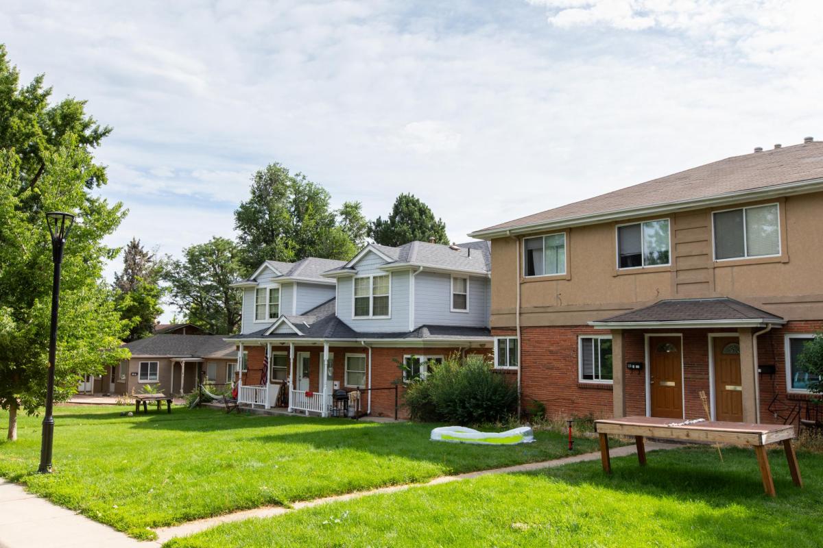 Photos of housing off-campus