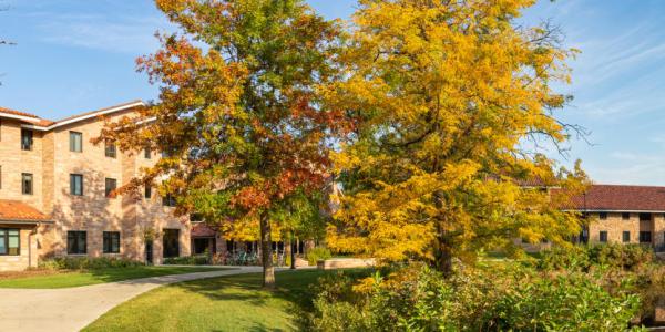 campus in fall