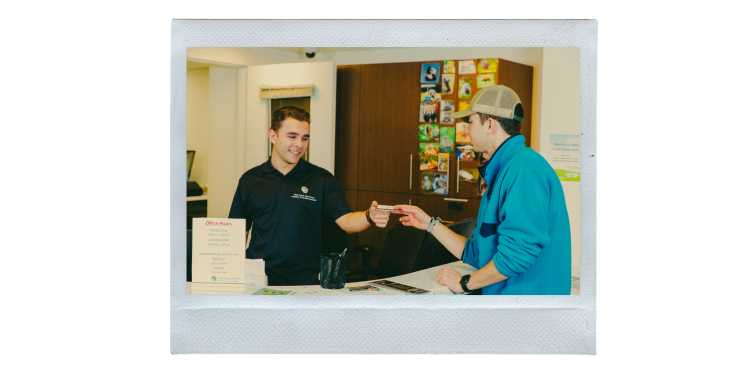 Front desk job