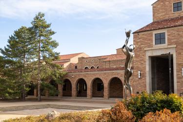 UMC fountain area