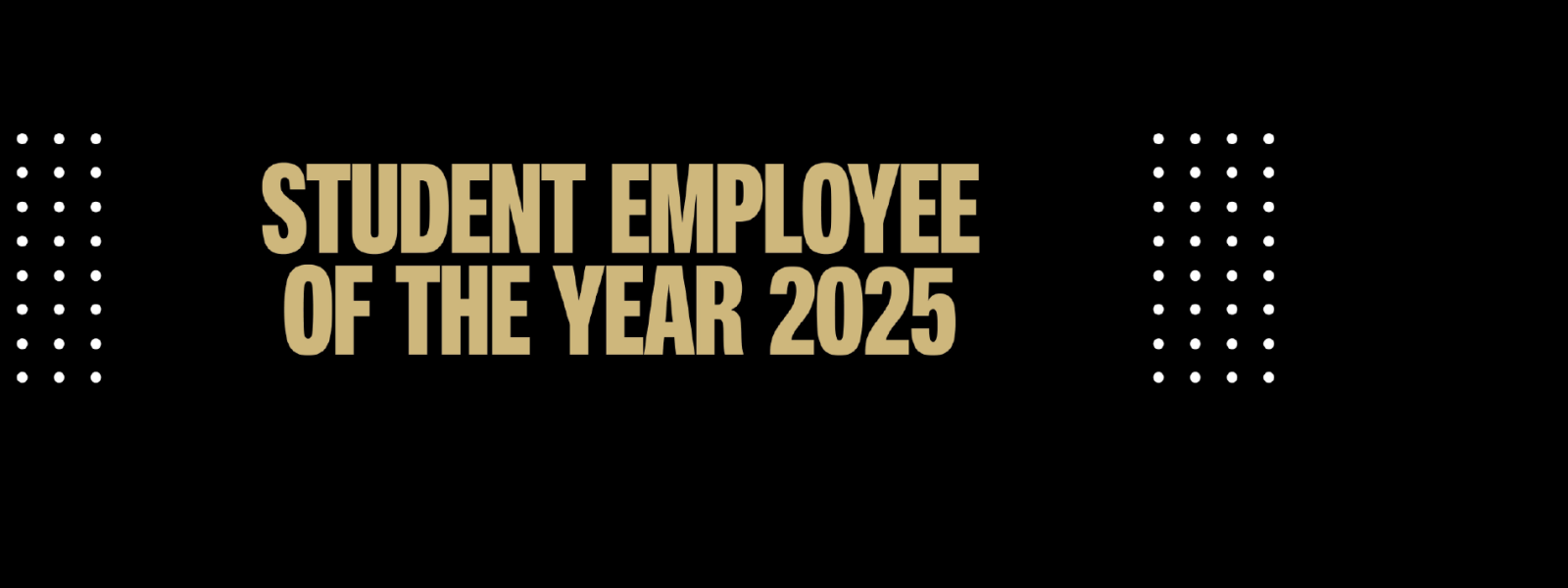 Student Employee of the Year 2025