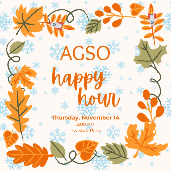 November Happy Hour Flyer
